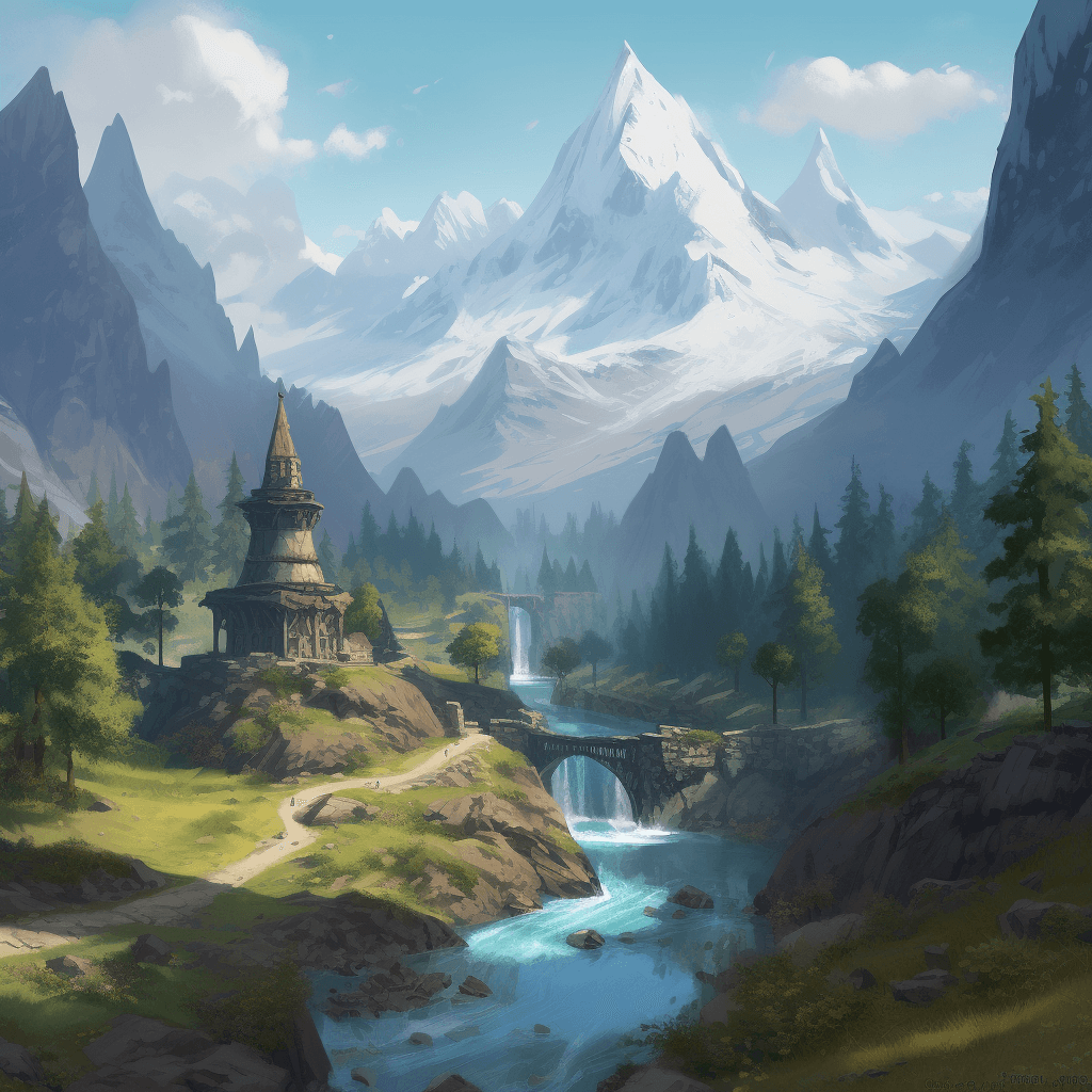 Nexora world illustration - Isekai theme