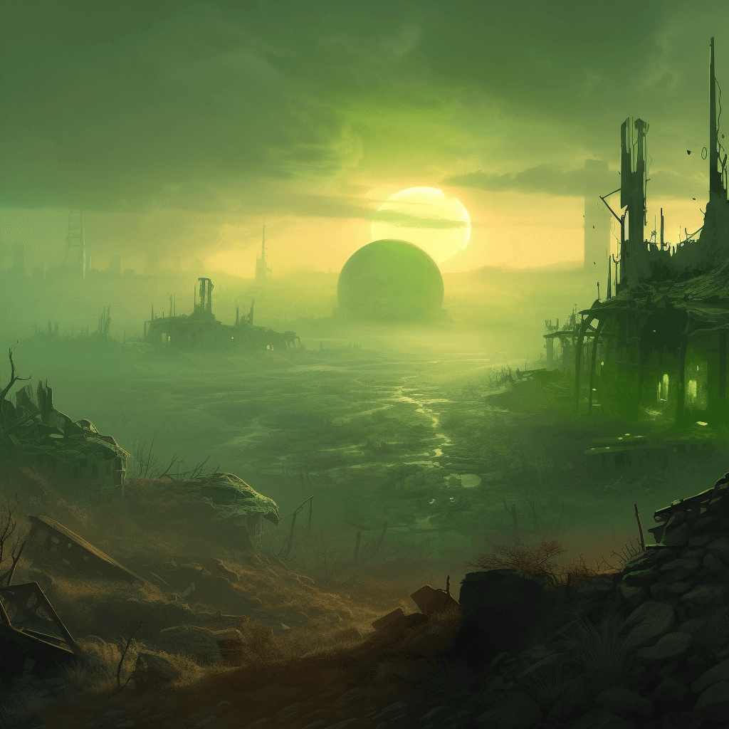 Helldivers world illustration - Military theme
